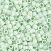 Delica 11/0 RD #1506 Light Green Mint Opaque AB 5.2g Vial